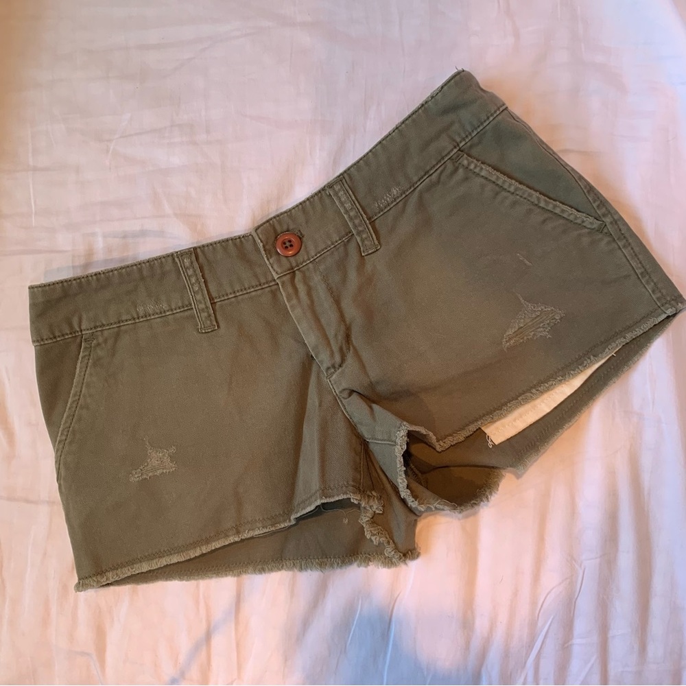Green Shorts | Victoria’s Secret Sample